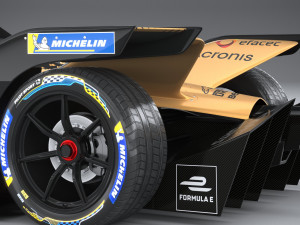 Formula E DS 2021 3D Model