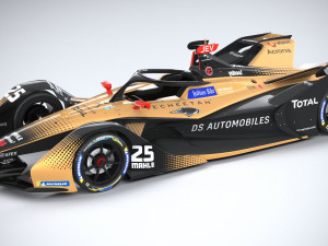 Formula E DS 2021 3D Model