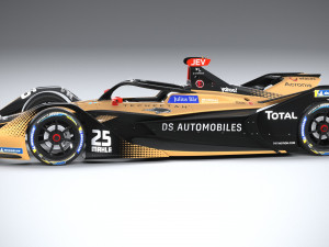 Formula E DS 2021 3D Model