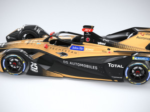 Formula E DS 2021 3D Model