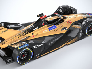 Formula E DS 2021 3D Model