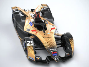 Formula E DS 2021 3D Model