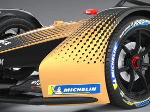 Formula E DS 2021 3D Model