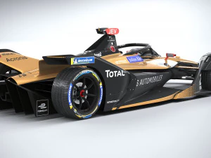 Formula E DS 2021 3D Model