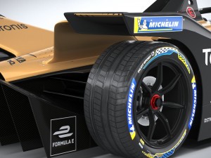 Formula E DS 2021 3D Model