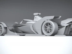 Formula E DS 2021 3D Model