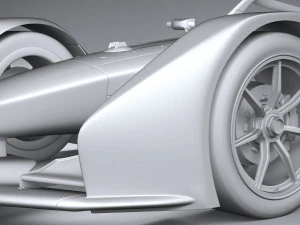 Formula E DS 2021 3D Model
