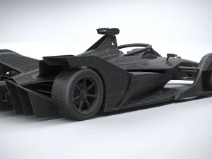 Formula E DS 2021 3D Model