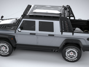 Offroad Adventure Car 2022 3D Model