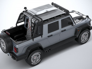 Offroad Adventure Car 2022 3D Model