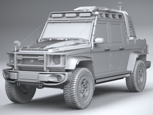 Offroad Adventure Car 2022 3D Model