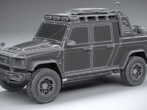 Offroad Adventure Car 2022 3D Model