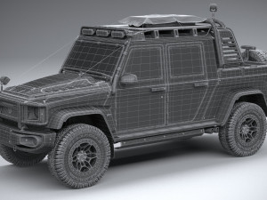 Offroad Adventure Car 2022 3D Model