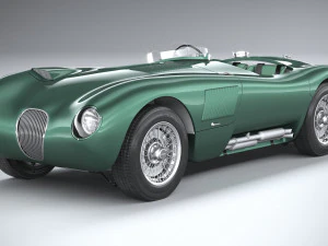 Jaguar C-type Continuation 2022 3D Model