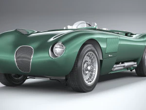 Jaguar C-type Continuation 2022 3D Model