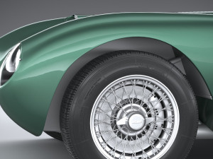 Jaguar C-type Continuation 2022 Modelo 3D