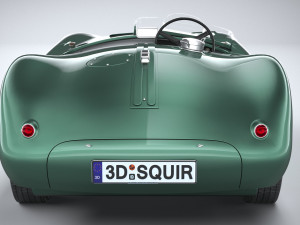 Jaguar C-type Continuation 2022 Modelo 3D