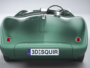 Jaguar C-type Continuation 2022 3D Model