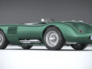 Jaguar C-type Continuation 2022 3D Model