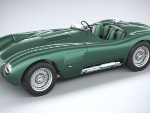 Jaguar C-type Continuation 2022 Modelo 3D