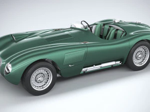 Jaguar C-type Continuation 2022 3D Model