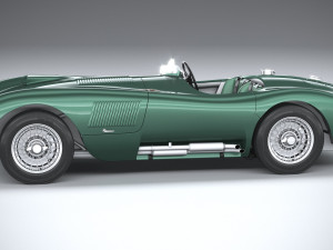 Jaguar C-type Continuation 2022 Modelo 3D