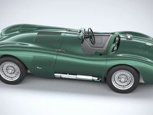 Jaguar C-type Continuation 2022 3D Model