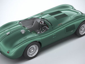 Jaguar C-type Continuation 2022 Modelo 3D