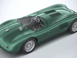 Jaguar C-type Continuation 2022 3D Model