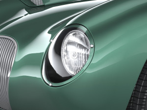 Jaguar C-type Continuation 2022 Modelo 3D