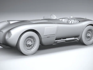 Jaguar C-type Continuation 2022 3D Model