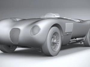 Jaguar C-type Continuation 2022 3D Model