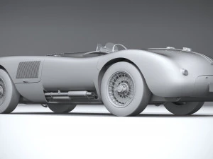 Jaguar C-type Continuation 2022 3D Model