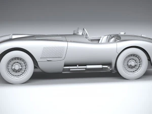Jaguar C-type Continuation 2022 3D Model
