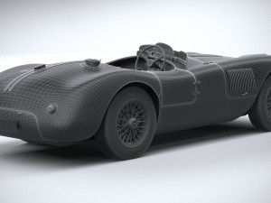 Jaguar C-type Continuation 2022 Modelo 3D