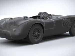 Jaguar C-type Continuation 2022 3D Model