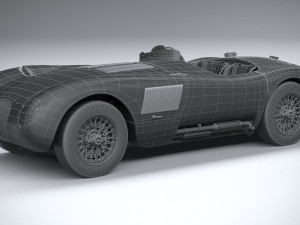 Jaguar C-type Continuation 2022 Modelo 3D