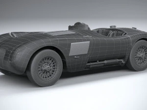 Jaguar C-type Continuation 2022 3D Model