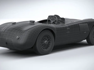 Jaguar C-type Continuation 2022 3D Model