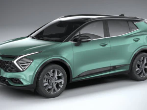 Kia Sportage GT-line 2022 Modello 3D