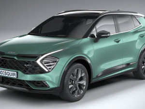 Kia Sportage GT-line 2022 3D Model