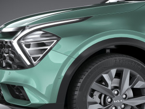 Kia Sportage GT-line 2022 Model 3D