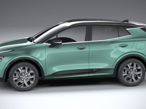 Kia Sportage GT-line 2022 Model 3D