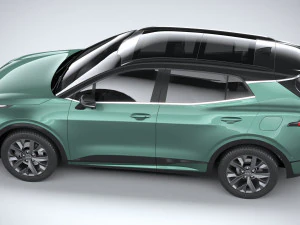 Kia Sportage GT-line 2022 3D Model