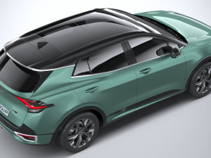 Kia Sportage GT-line 2022 Model 3D