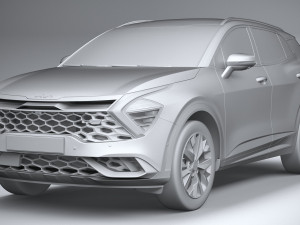 Kia Sportage GT-line 2022 Model 3D