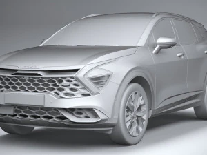Kia Sportage GT-line 2022 3D Model