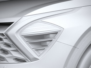 Kia Sportage GT-line 2022 Model 3D