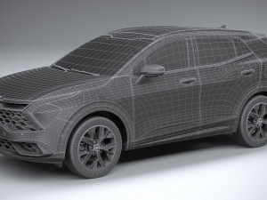 Kia Sportage GT-line 2022 Model 3D