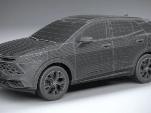 Kia Sportage GT-line 2022 3D Model